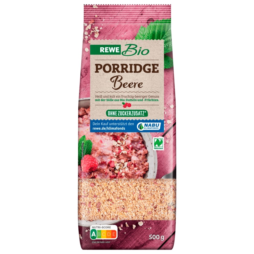 REWE Bio Porridge Beere 500g